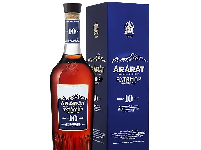 Бренді вірменське Ararat Akhtamar 10 років 0.5л 40% в коробці