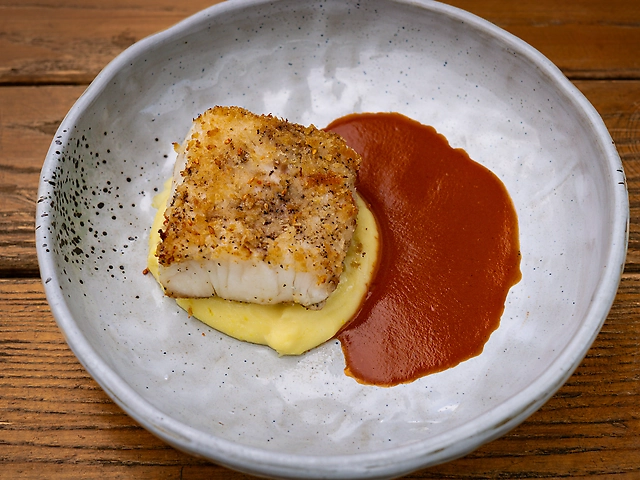 Судак スズキ  з лимонним пюре