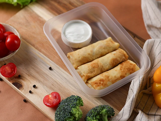 Млинці з куркою