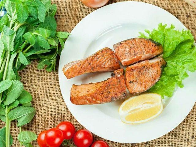 Шашлык Лосось