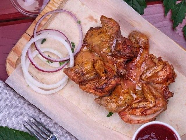 Шашлык из птицы Перепела
