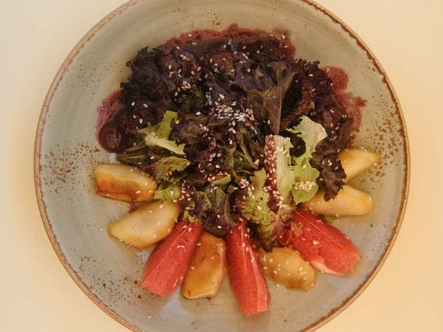 Тёплый с куриной печенью