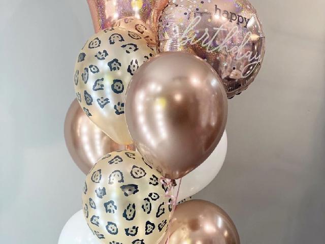 Leopard rose gold