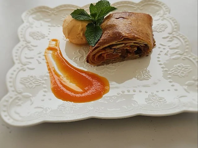 Штрудель з гарбузом