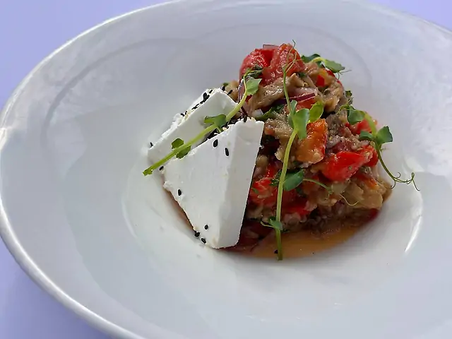 Салат з печених овочів