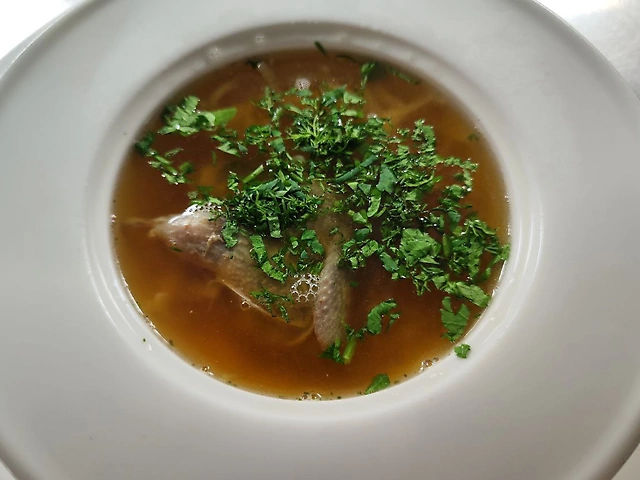 Quail broth