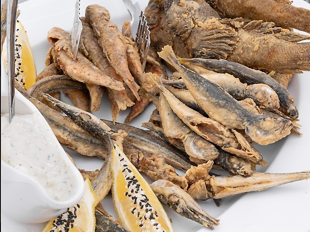 Set of Black Sea fish