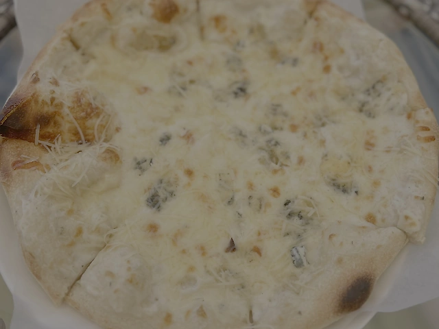 Four cheese pizza
