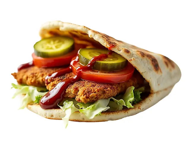 Піта з куркою та овочами (450г)