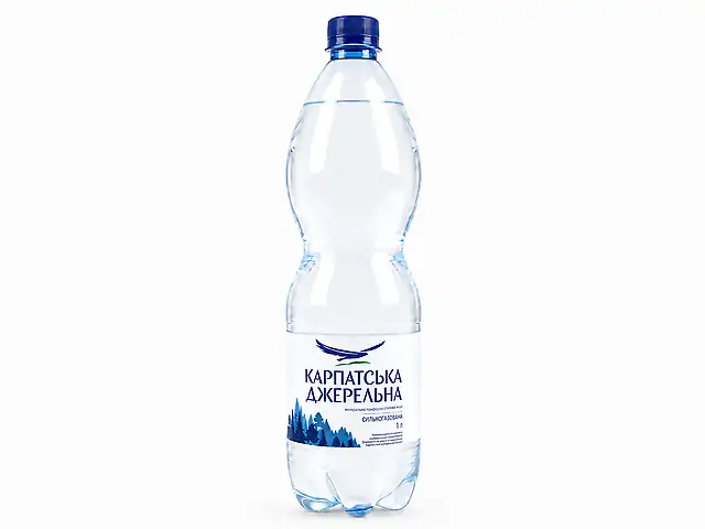 Karpatska Dzherelna, 1l, carbonated
