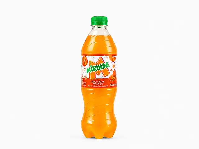 Mirinda, zero sugar 0.5 l