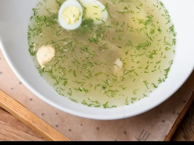 Бульйон курячий з локшиною