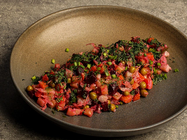 Вінегрет з оселедцем