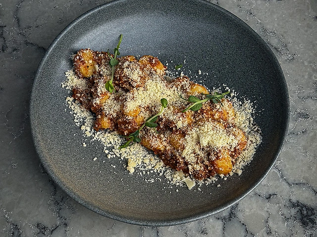 Ньокі з соусом Болоньєзе