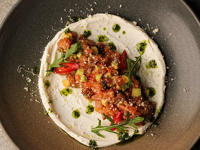 Тар-тар з лосося