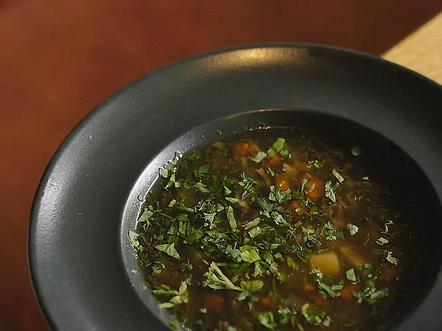 Суп з білих закарпатських грибів