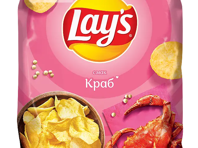Чіпси Lays (краб)
