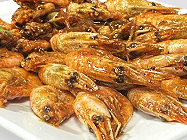 Креветки гренландські у томатному соусі