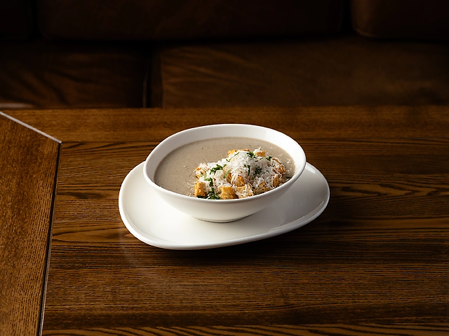 Грибний крем-суп з трюфелем