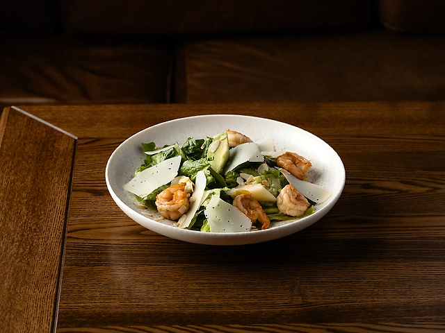 Салат з креветками