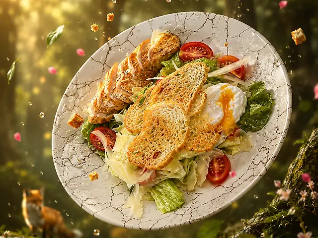 Салат CAESAR с курячою грудкою