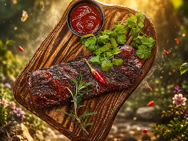Свинні реберця BBQ