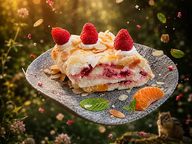 Меренговий рулет