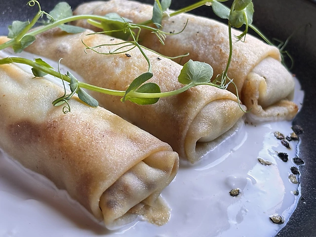 Млинці з мʼясом