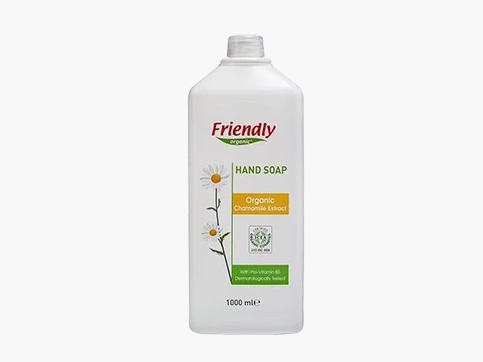 Органическое жидкое мыло для рук Friendly organic с экстрактом ромашки 1000 мл