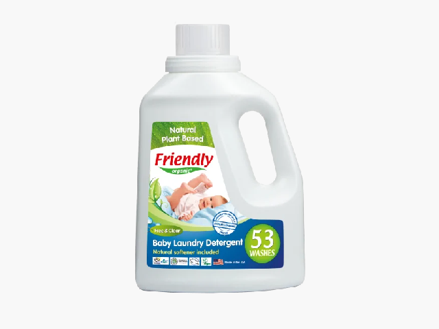 Органический жидкий стиральный порошок--концентрат Friendly organic без запаха 1,57 литров (53 стирки)