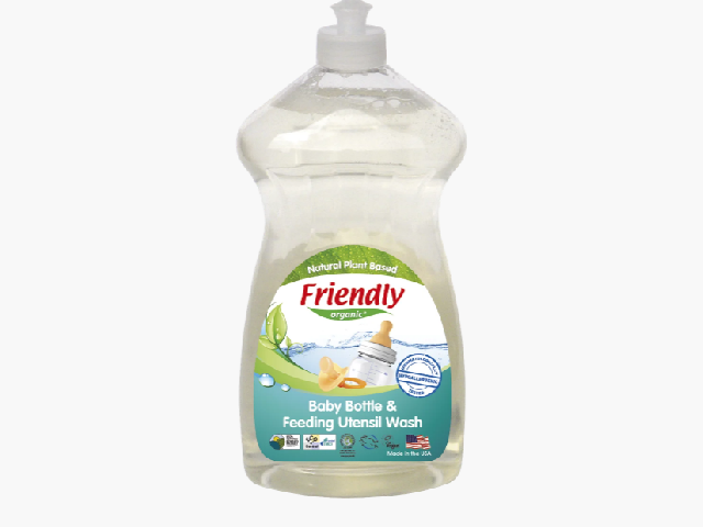 Органическое моющее средство-концентрат для детской посуды, бутылок, сосок Friendly organic 739 мл