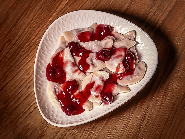 Вареники з вишнею