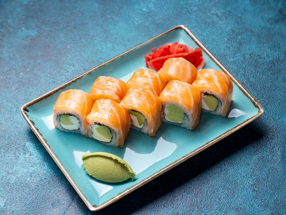 Филадельфия с лососем