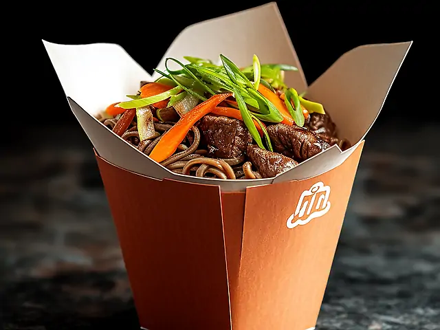 Лапша Соба WOK з телятиною теріякі