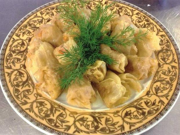 Голубці з грибами