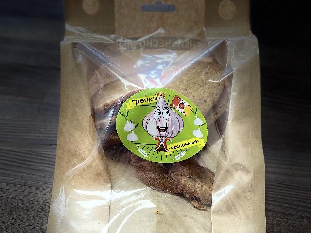 Гренки чесночные