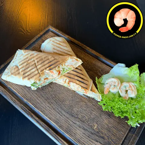 ШАУРМА З ТИГРОВОЮ КРЕВЕТКОЮ