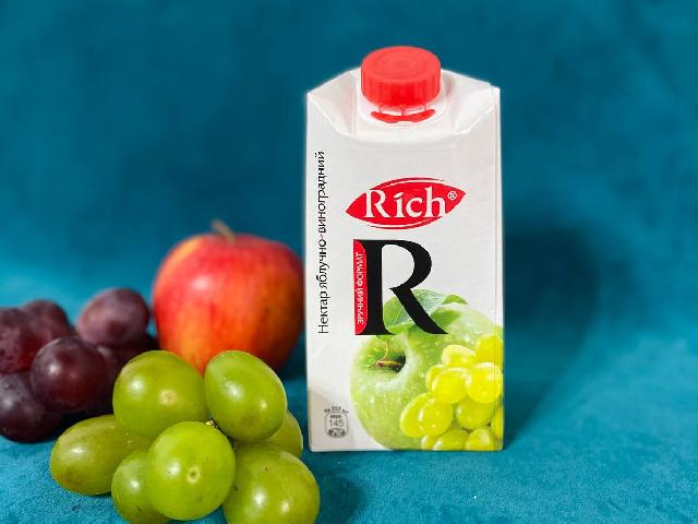 Rich нектар яблочно-виноградный