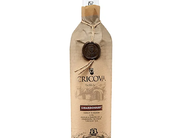 Вино  Cricova Papyrus Chadonnay біле сухе 12,5%, 0,75 л