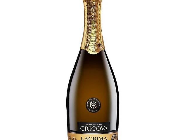 Вино ігристе Cricova Lacrima Dulce біле напівсолодке 10% 0,75