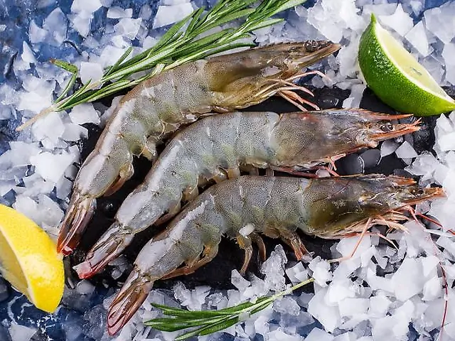 КРЕВЕТКА ТИГРОВАЯ 16/20 С ГОЛОВОЙ ИНДИЯ