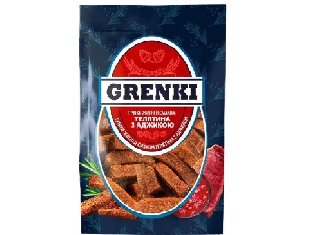 Гренка "Телятина аджика" 200г