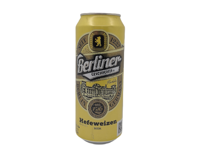 Berliner Geschichte Hefeweizen 1237  0,5л ж/б