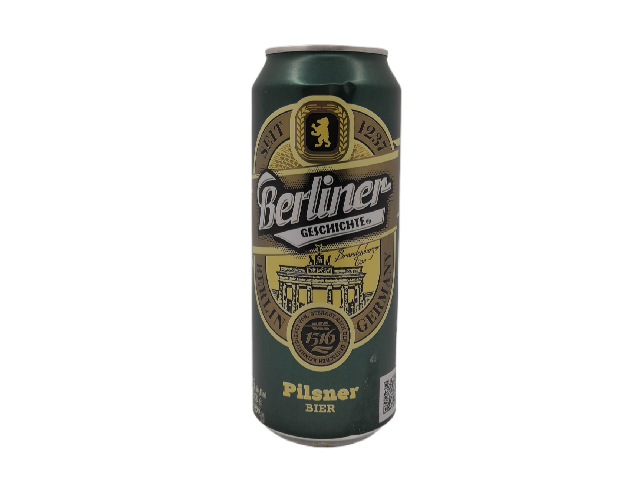 Berliner Geschichte Pilsner 1237  0,5л ж/б