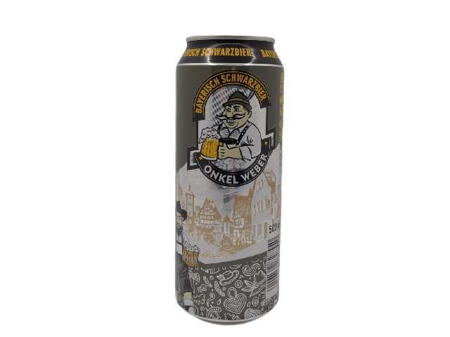 ONKEL WEBER BAYERISCH SCHWARZBIER 0,5л ж/б