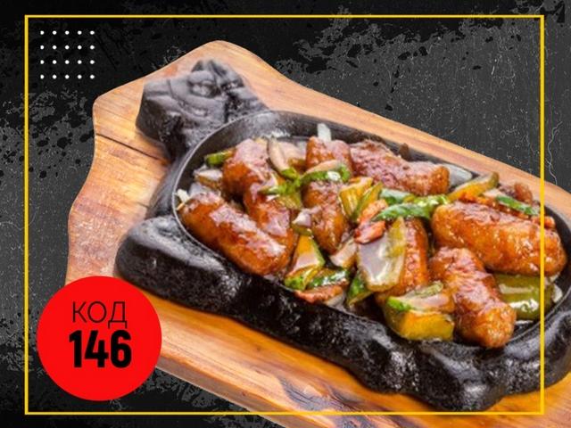 146 Філе білої риби на пательні