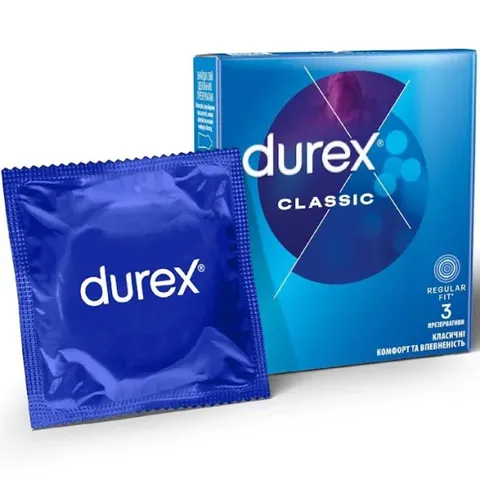 Презервативи Durex Classic 3шт (21699)
