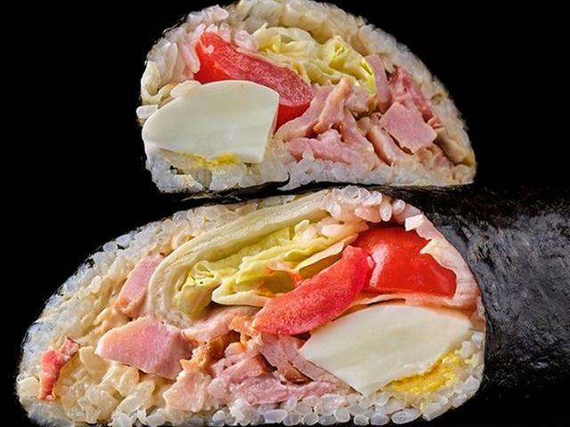 Сушірітто з беконом