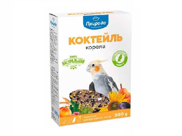 Coctail Corella, корм Коктейль для корелл, 0,5kg