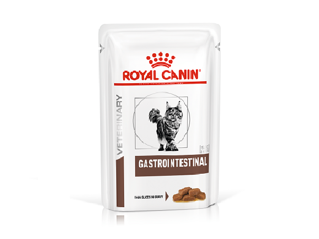 Royal Canin CatVetDiet GASTRO INTESTINAL, дієтичний паучі для кішок з проблемами шлунково-кишкового тракту, 85гр